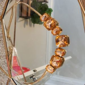 Beautiful rose gold necklace